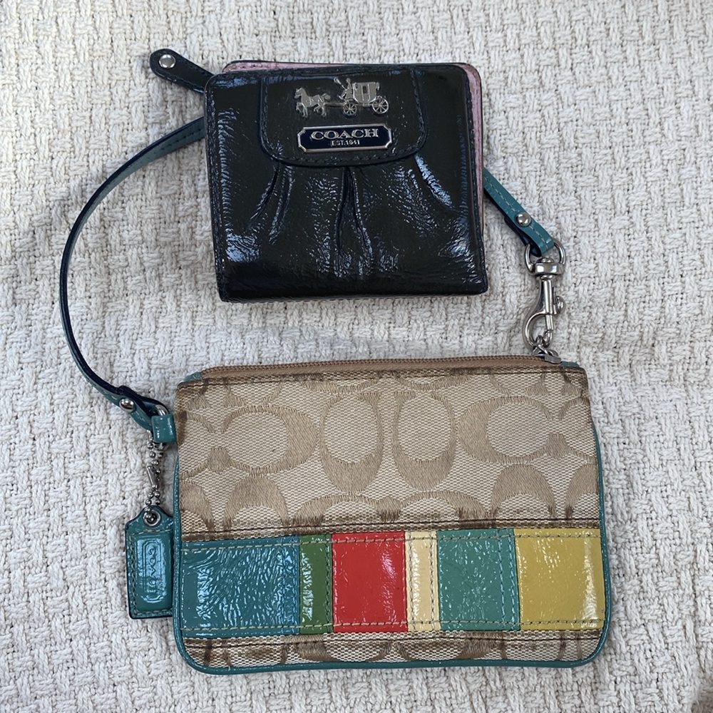 2 Coach wallets